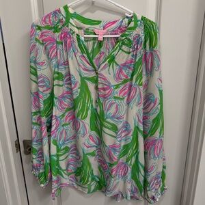 Women’s Lily Pulitzer Elsa top EUC